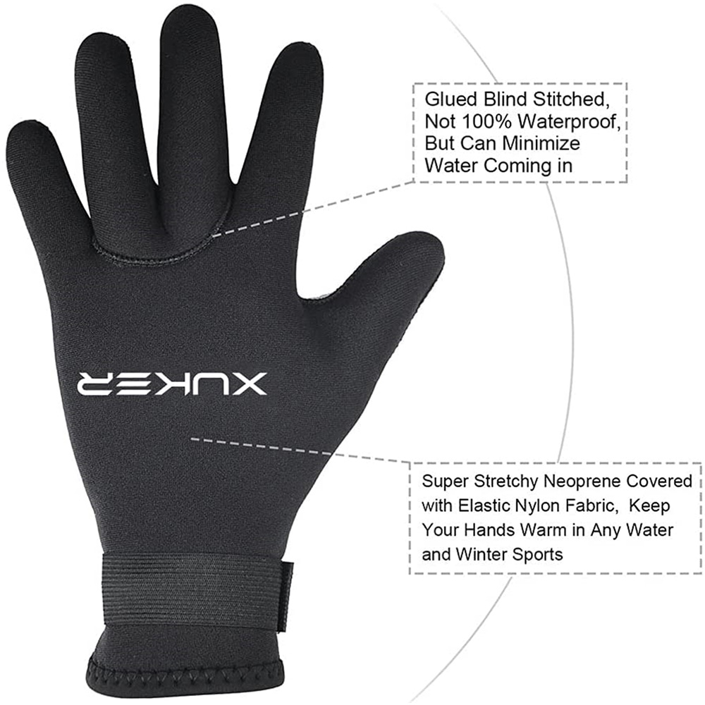 3Mm 5Mm Neoprene Lặn Găng Tay  - đánh giá và giá Wetsuit 3Mm Neoprene