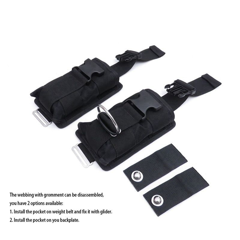 New 6Pcs Spare Black 1680D Nyl - đánh giá và giá Dive Weight Belt